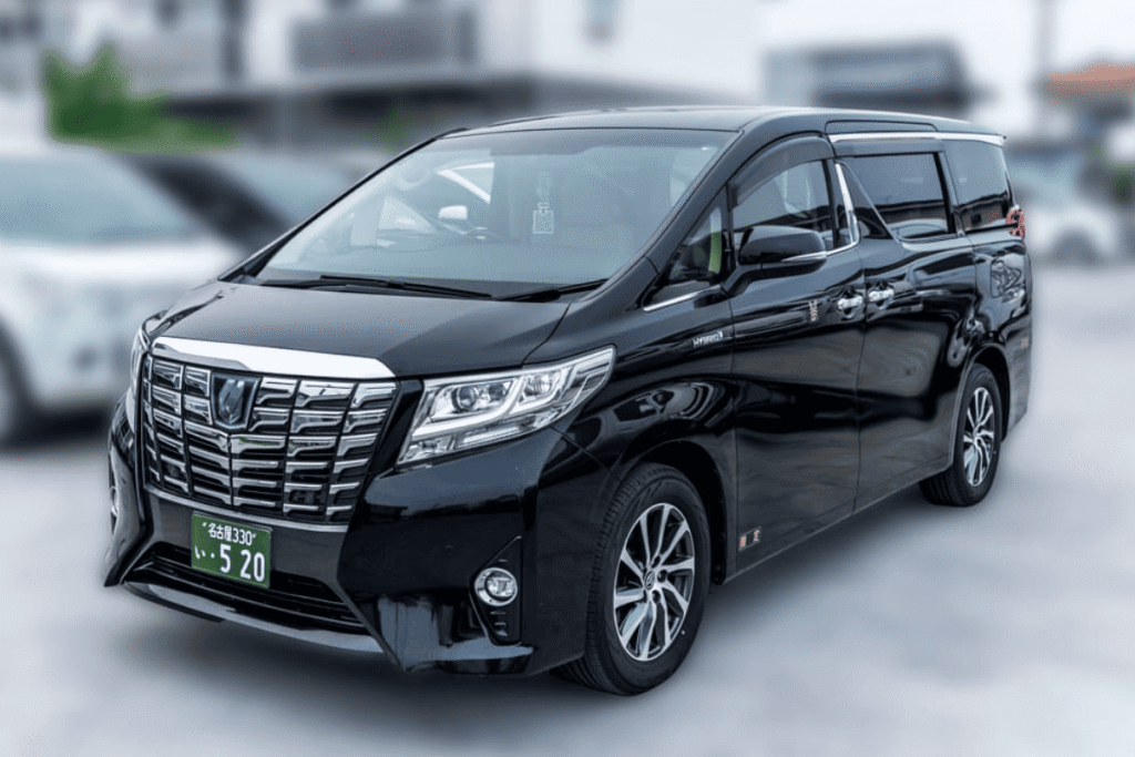 名古屋の高級ハイヤー送迎に使用する株式会社東武の車両