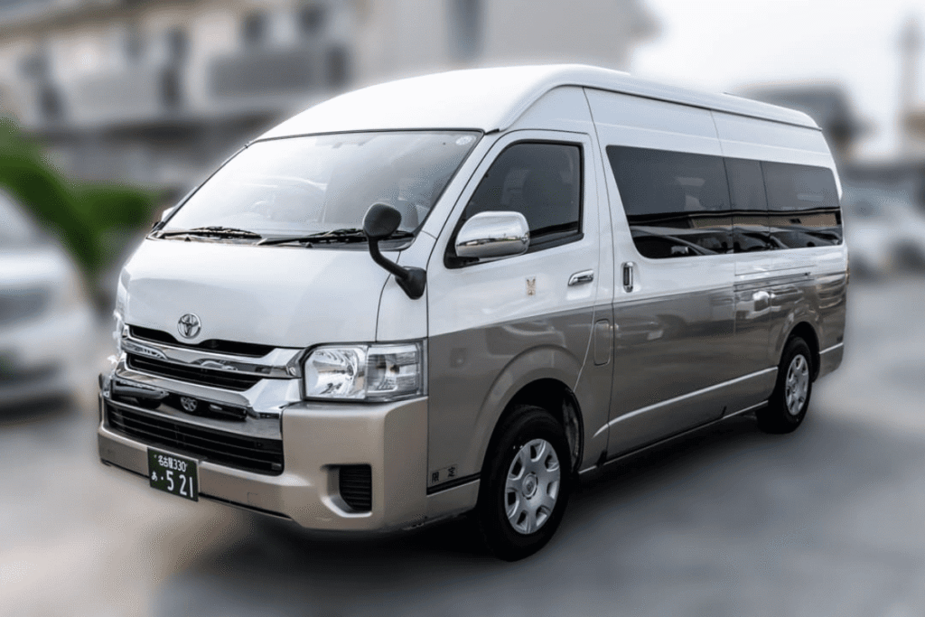 名古屋の高級ハイヤー送迎に使用する株式会社東武の車両